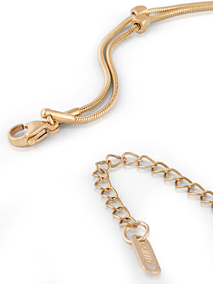 Minimal Double Layer Bracelet