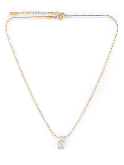 Minimal White Necklace