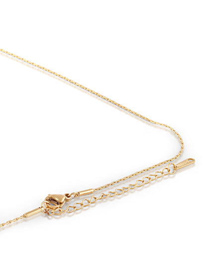 Minimal White Necklace