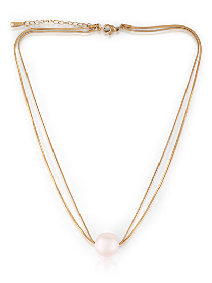 Eternal Duo Pearl Neckalce