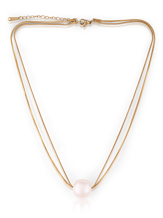 Eternal Duo Pearl Neckalce