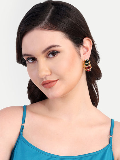 Dual Gold Plated Earrings