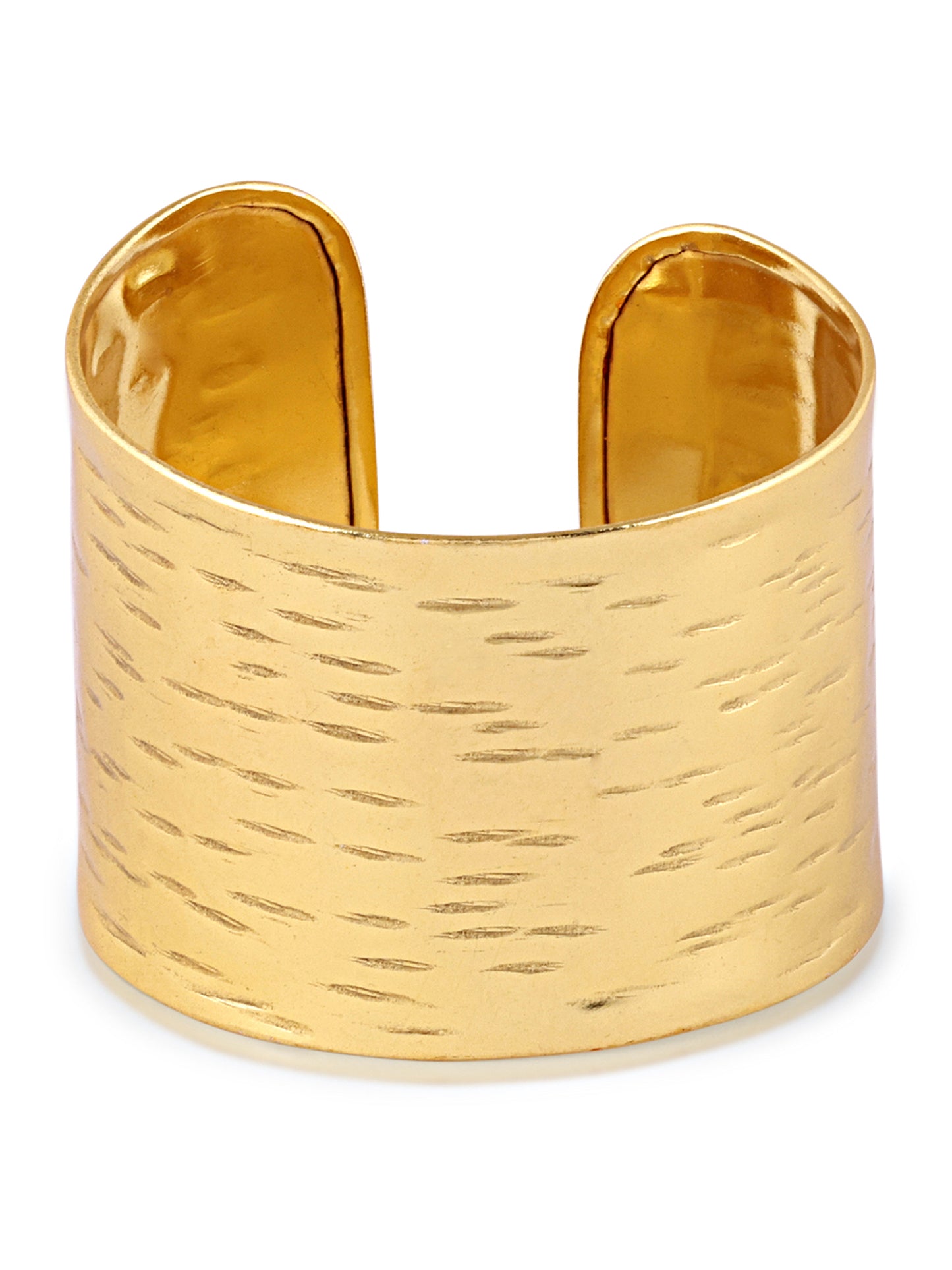 Rustic Brass Cuff Bracelet