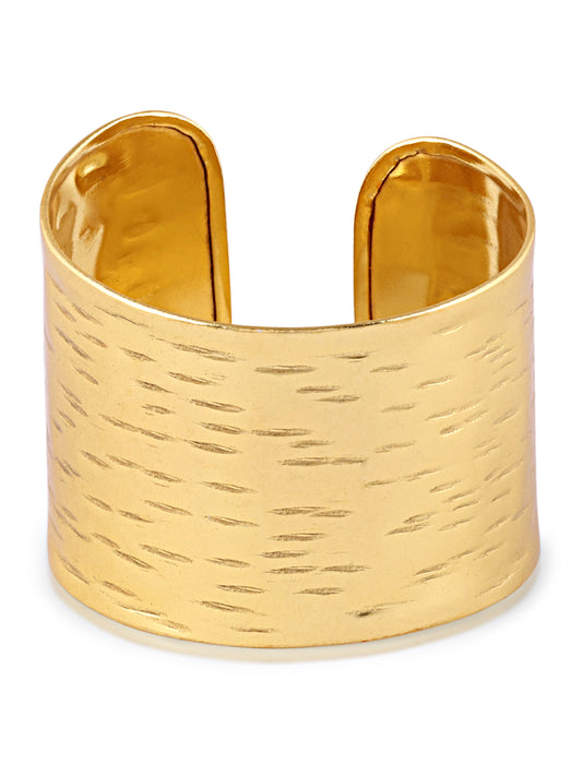 Rustic Brass Cuff Bracelet