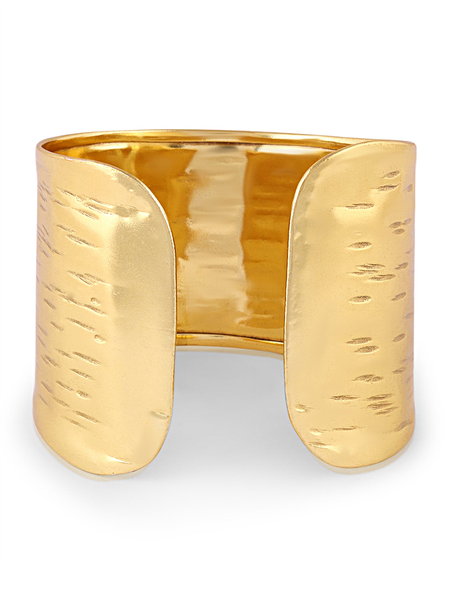 Rustic Brass Cuff Bracelet