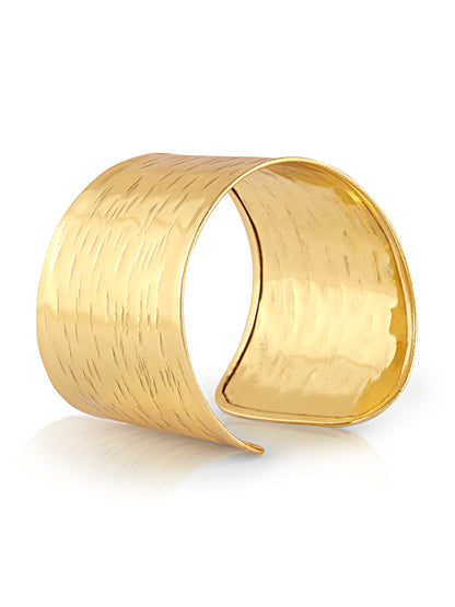 Rustic Brass Cuff Bracelet