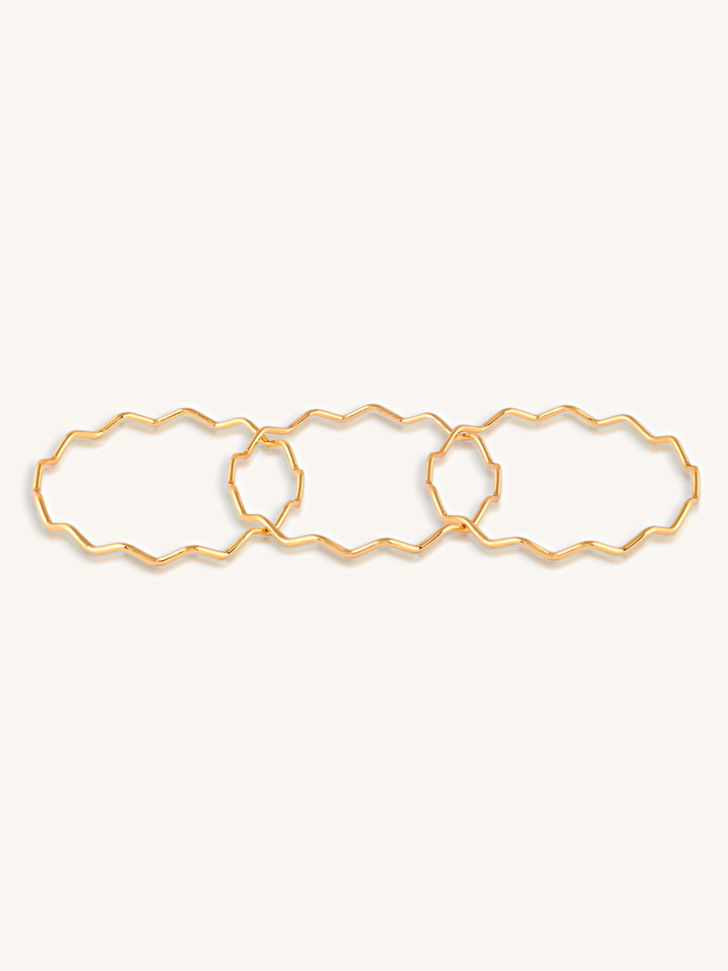 Trio Ziggle Bracelets