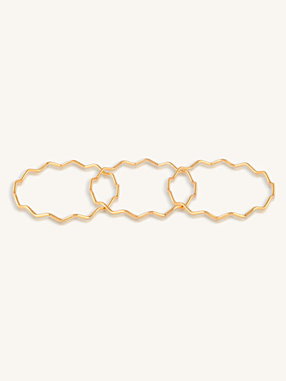 Trio Ziggle Bracelets