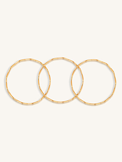 Trio Ziggle Bracelets