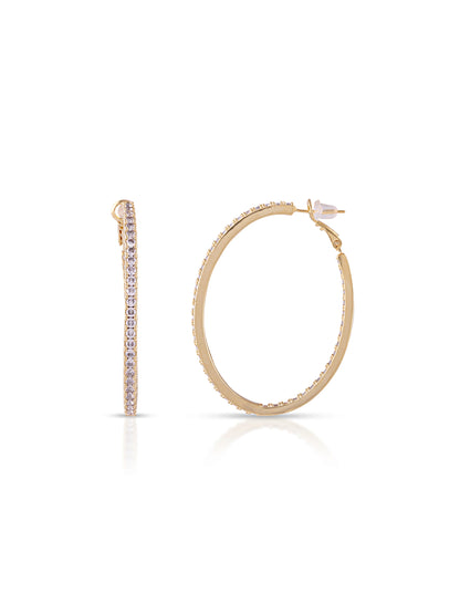 Classic Studded Hoops