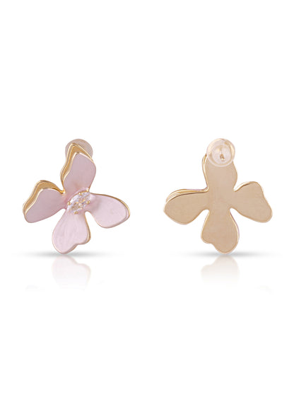 Pink Butterfly Earrings