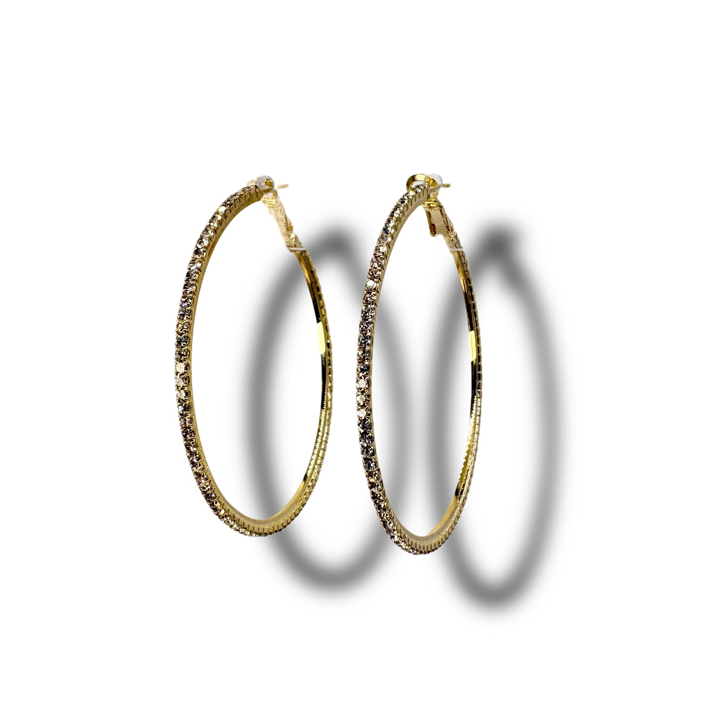 Luna Studded Hoops