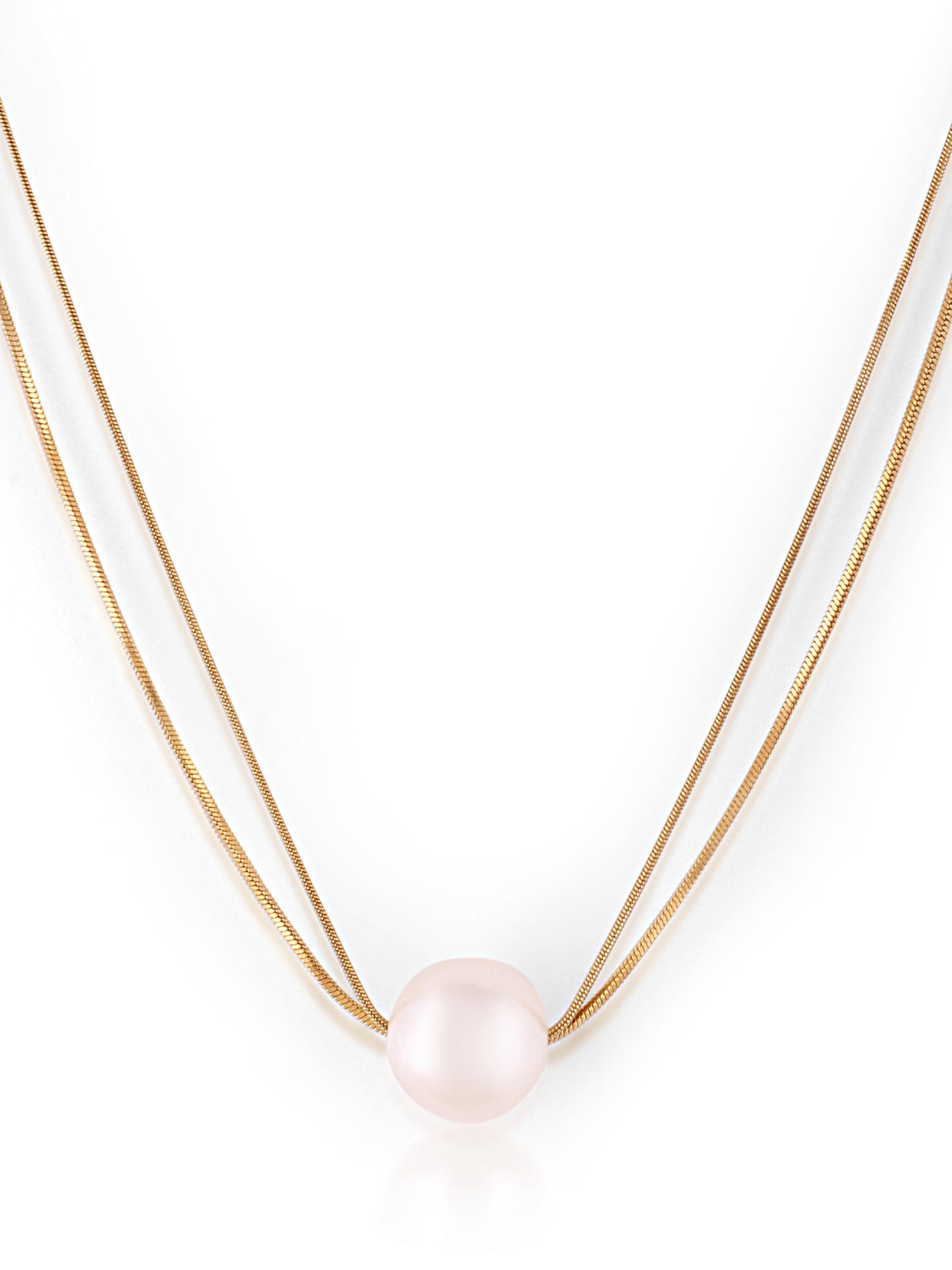 Eternal Duo Pearl Neckalce