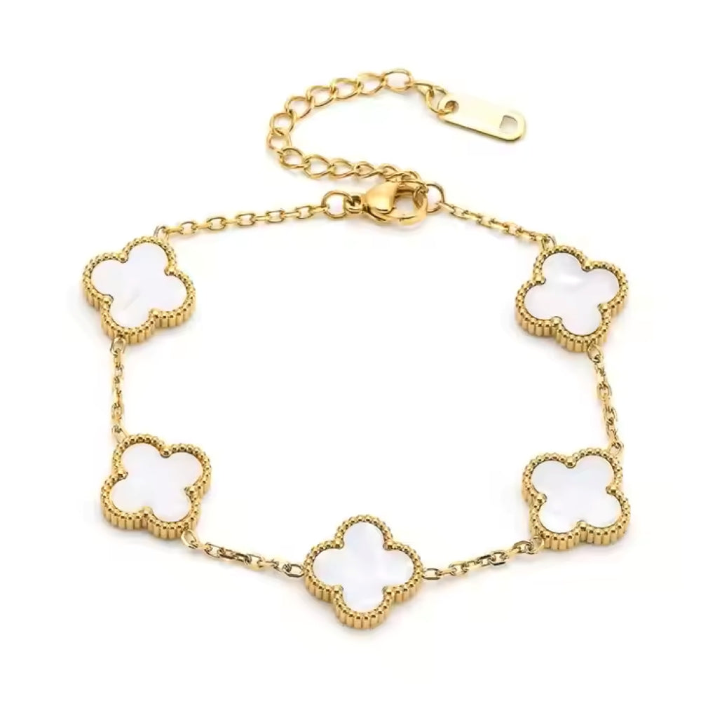 White Clover Bracelet