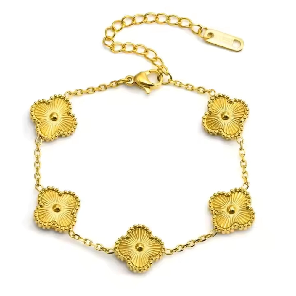 Golden Clover Bracelet