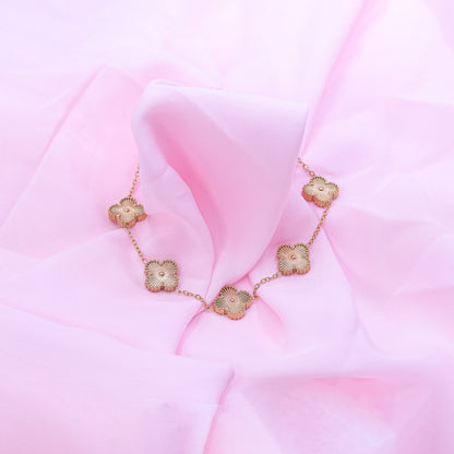 Golden Clover Bracelet