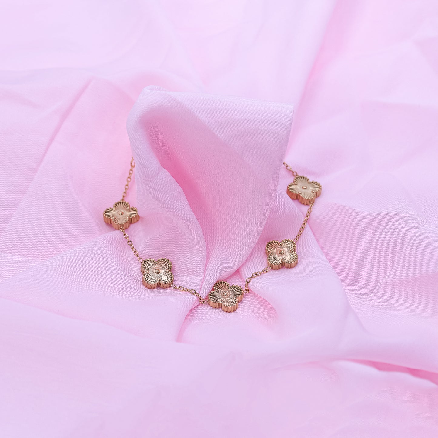 Golden Clover Bracelet