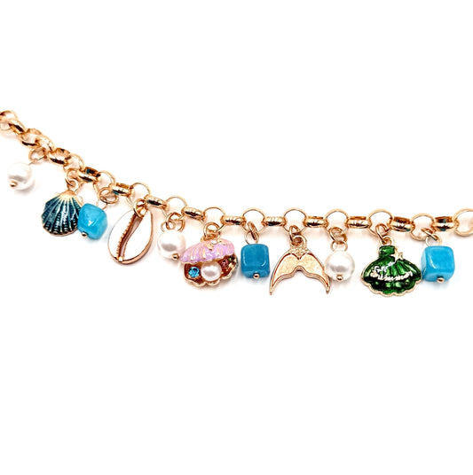 Mermaid’s Treasure Charm Bracelet