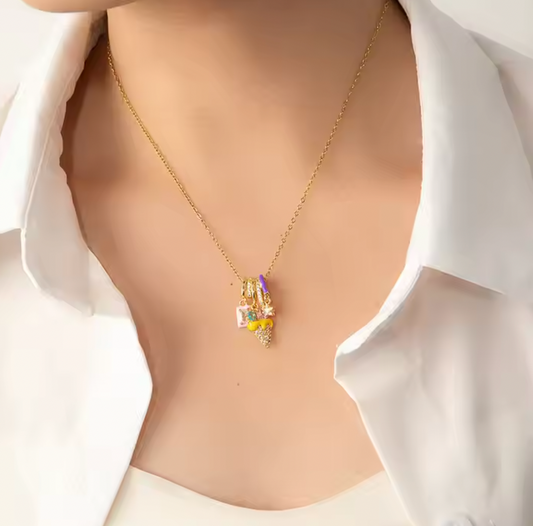 Ice Cream Charm Necklace