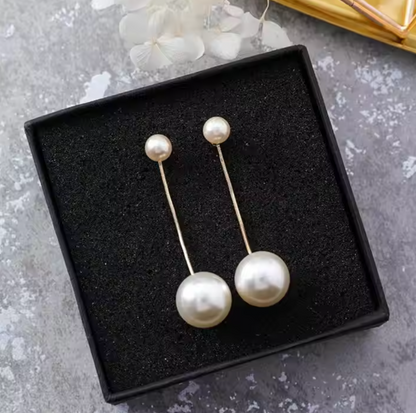 Hanging Pearl Earrings