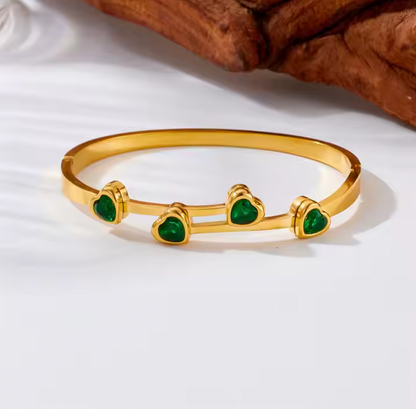 Emerald Love Bracelet