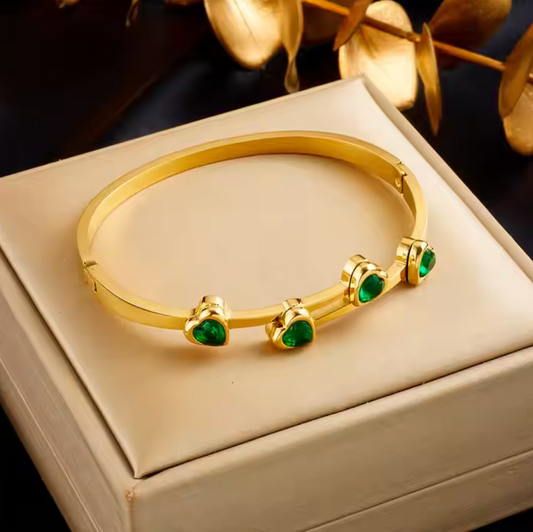 Emerald Love Bracelet