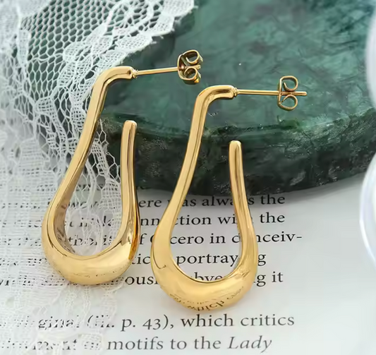 Twist Drop Earrings