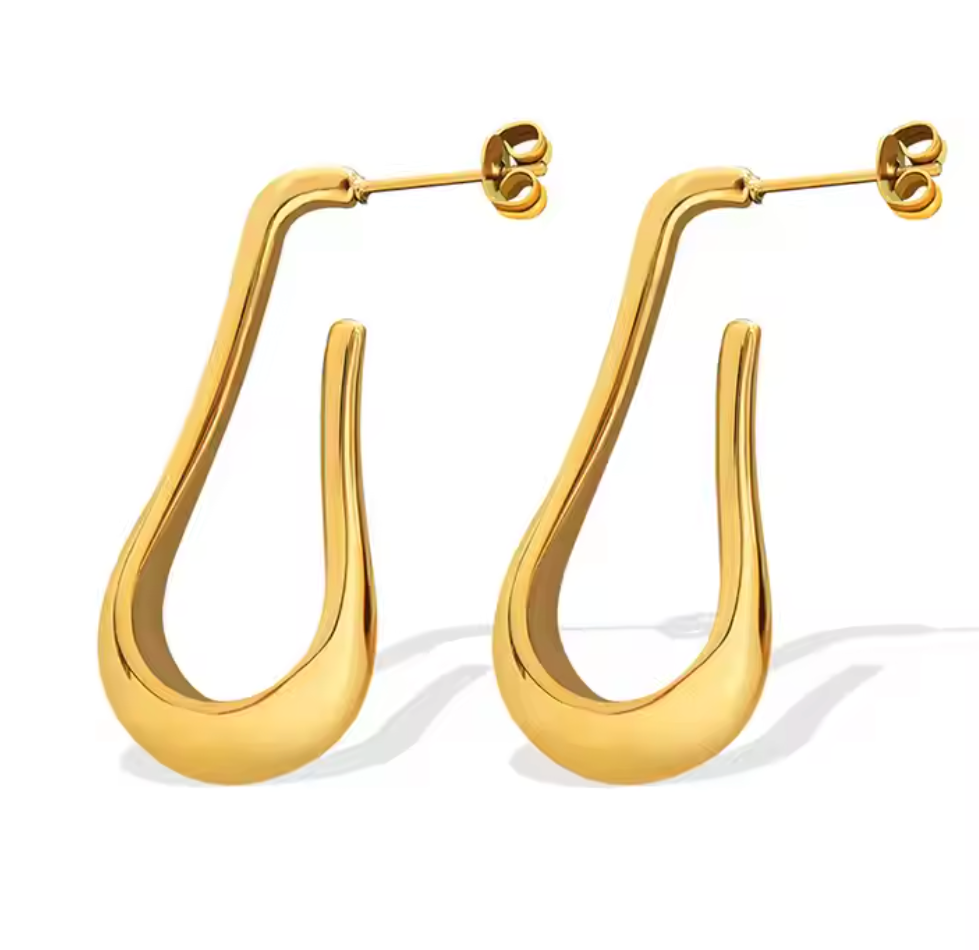 Twist Drop Earrings