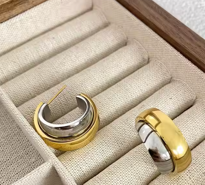 Dual Hoop Earrings