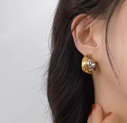 Dual Hoop Earrings