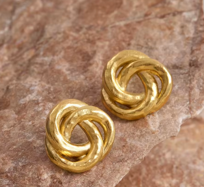 Trinity Loop Earrings