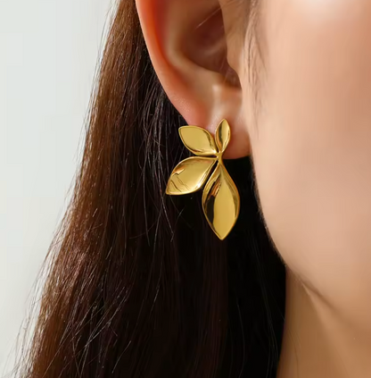 Crescent Bloom Earrings