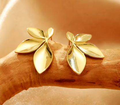 Crescent Bloom Earrings