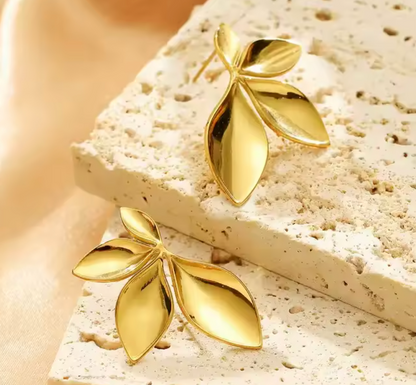 Crescent Bloom Earrings