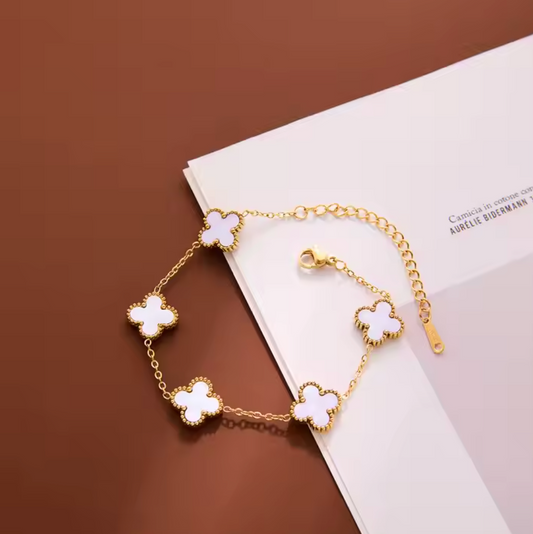 White Clover Bracelet