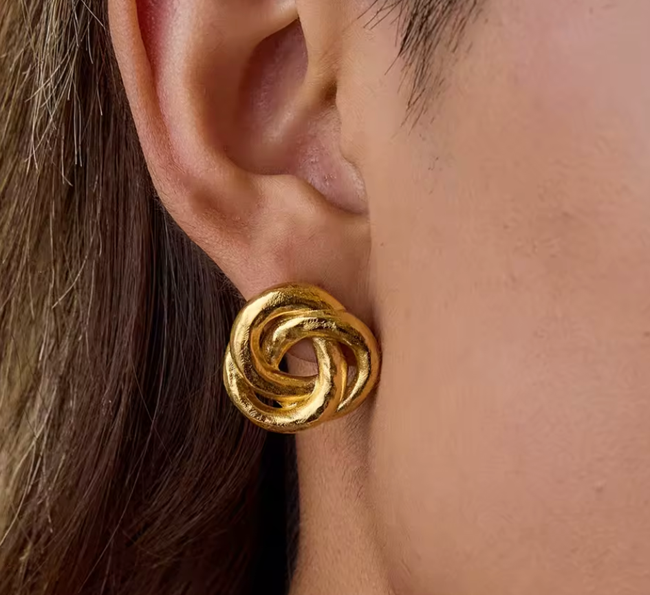 Trinity Loop Earrings