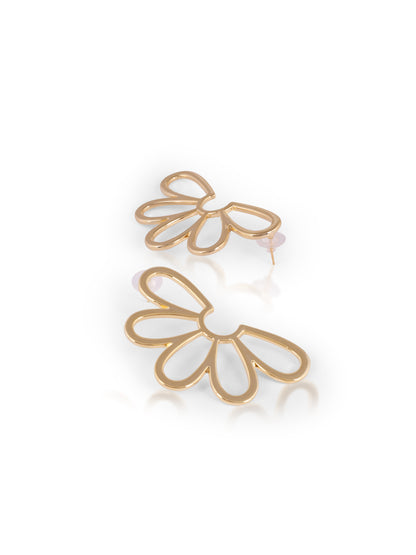 Bloom Gold Plated Earrings
