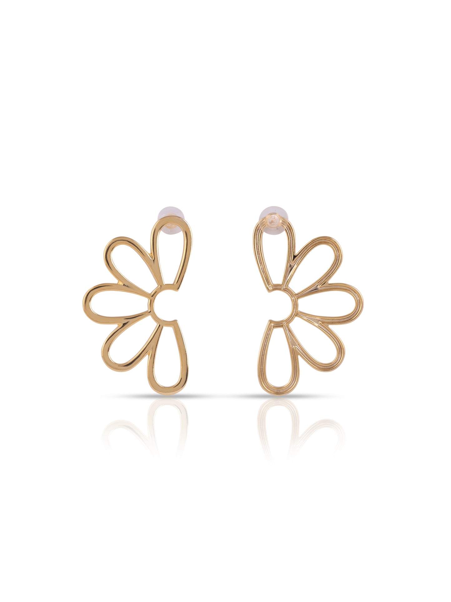 Bloom Gold Plated Earrings