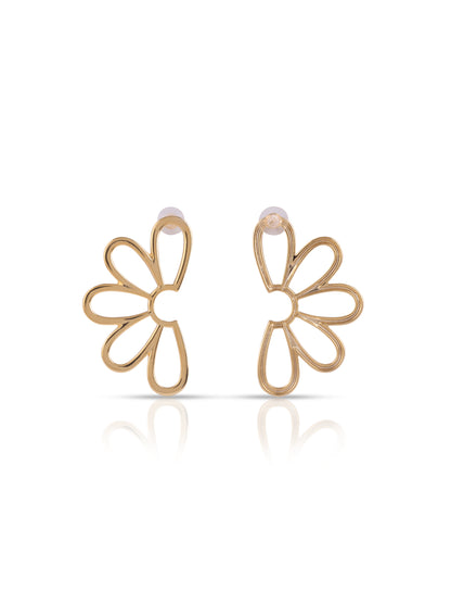 Bloom Gold Plated Earrings