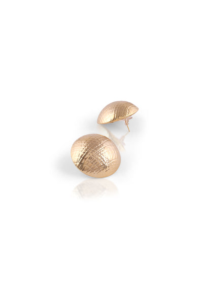 Golden Sphere Earrings