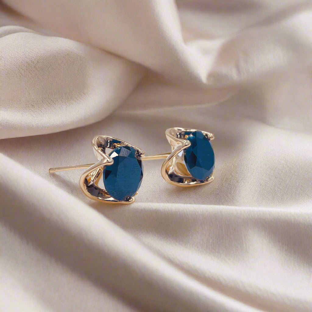 Coloured Swarovski Studs