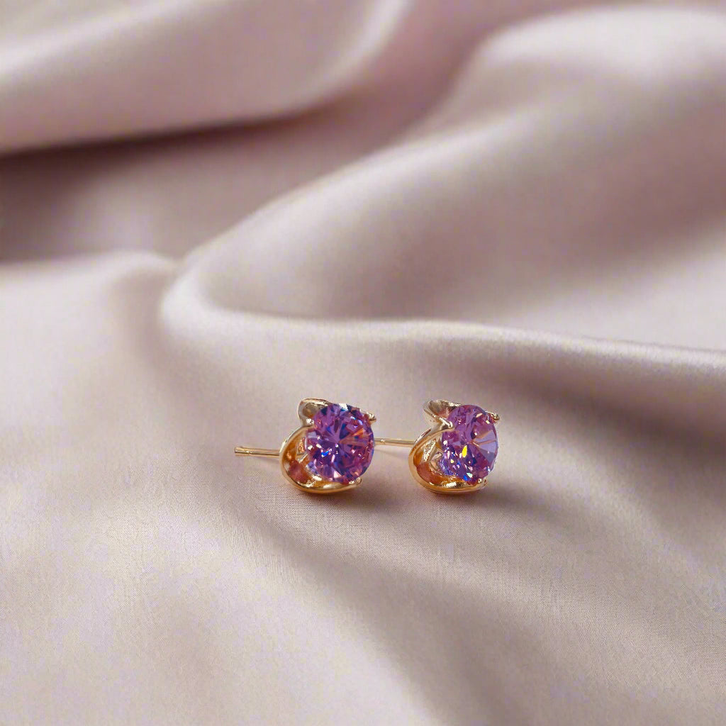 Coloured Swarovski Studs