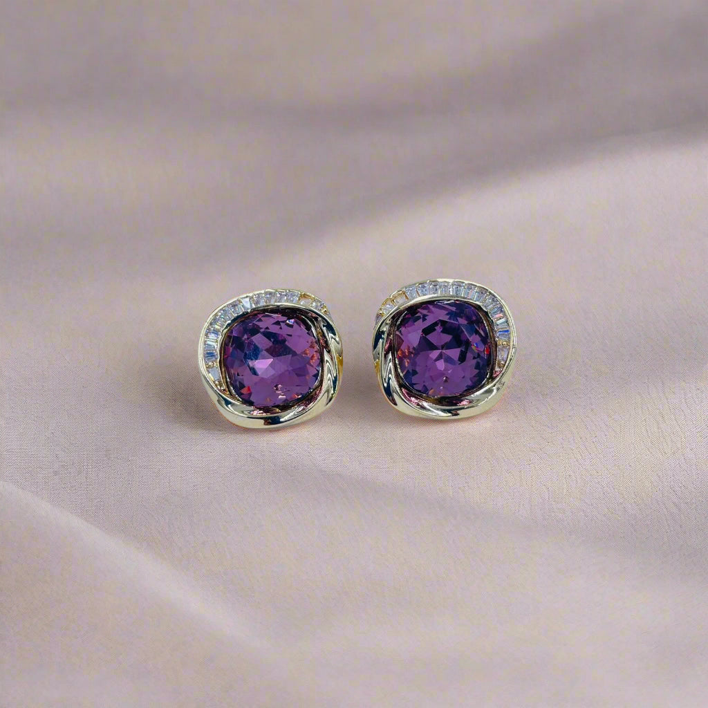 Royal Violet Studs