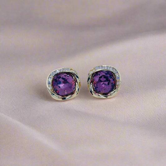 Royal Violet Studs