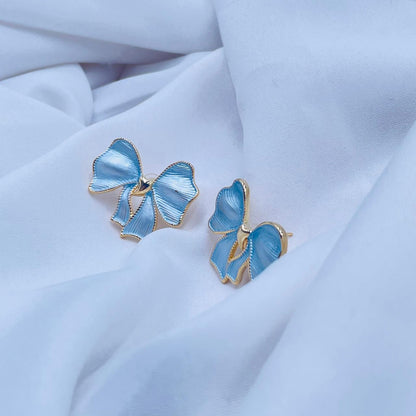 Sky Ribbon Earring