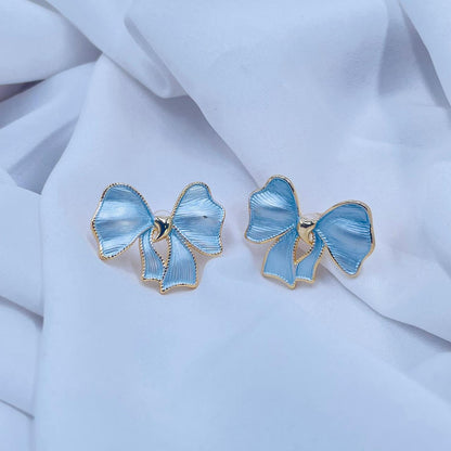 Sky Ribbon Earring