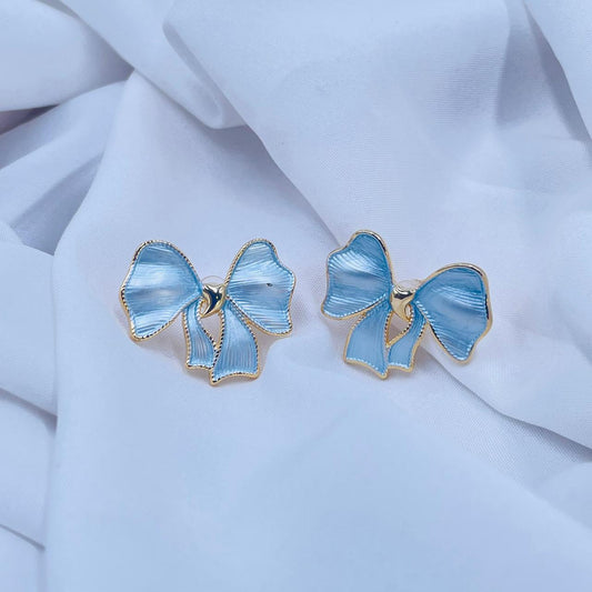 Sky Ribbon Earring