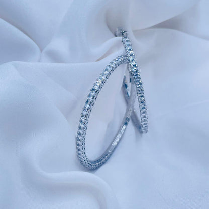 Crystal Rounder Hoop