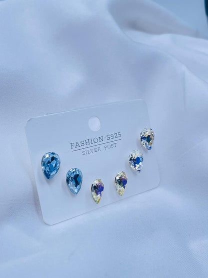 Coloured Drop Stud Combo