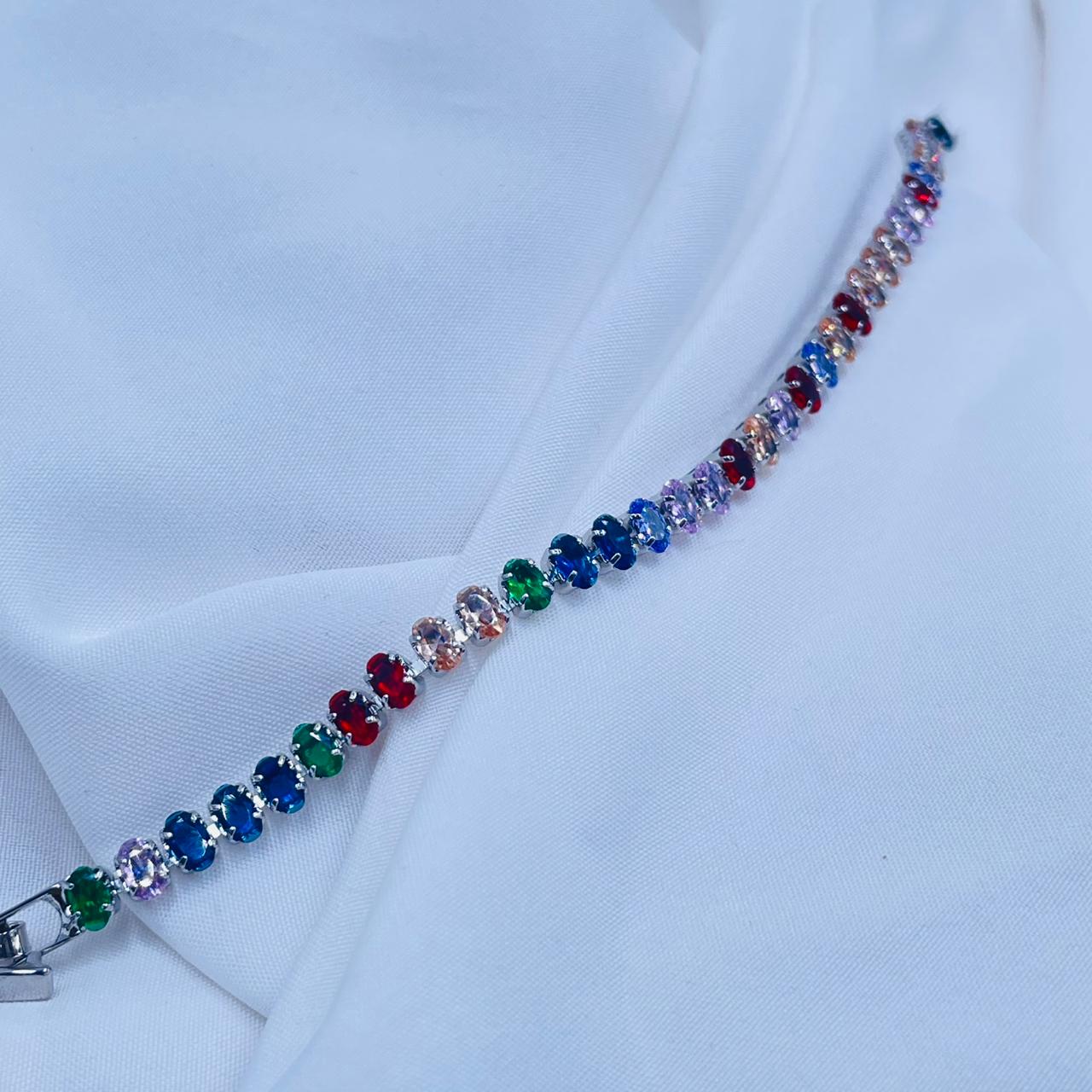 Multi Tennis Bracelet